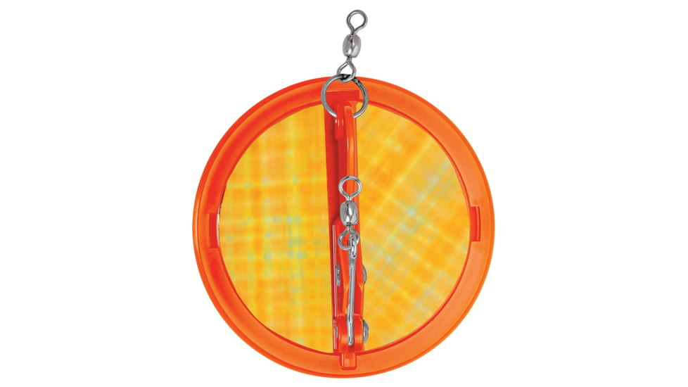 Luhr Jensen 3-1/4in Dipsy Diver - Fire/Silver Bottom Moon Jelly, 5560-000-2510