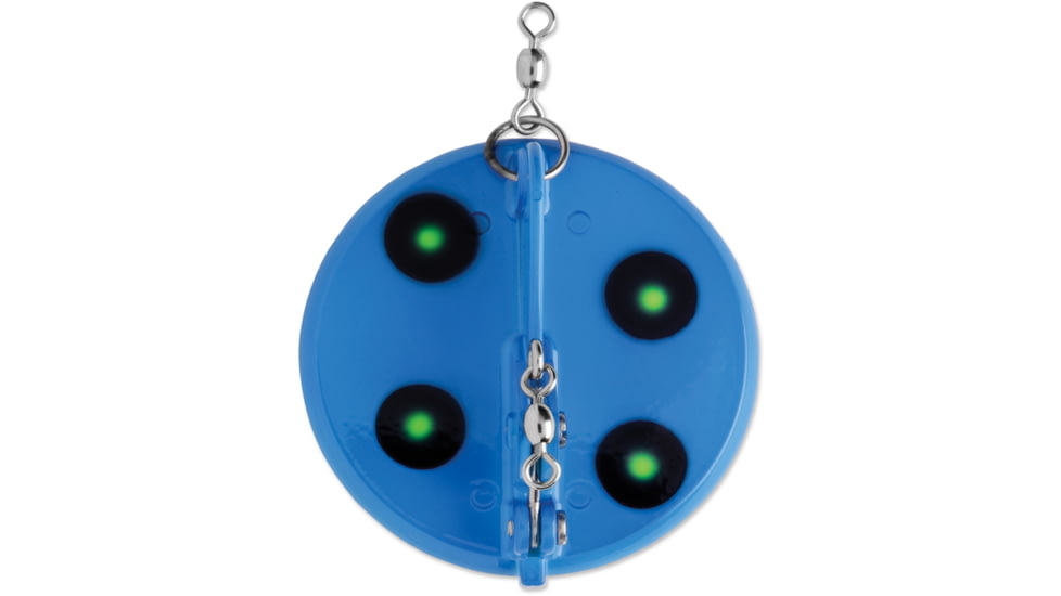 Luhr Jensen 3 Dipsy Diver Magnum, Blue / Chartreuse UV / Chrome Bottom, 5560-003-1604