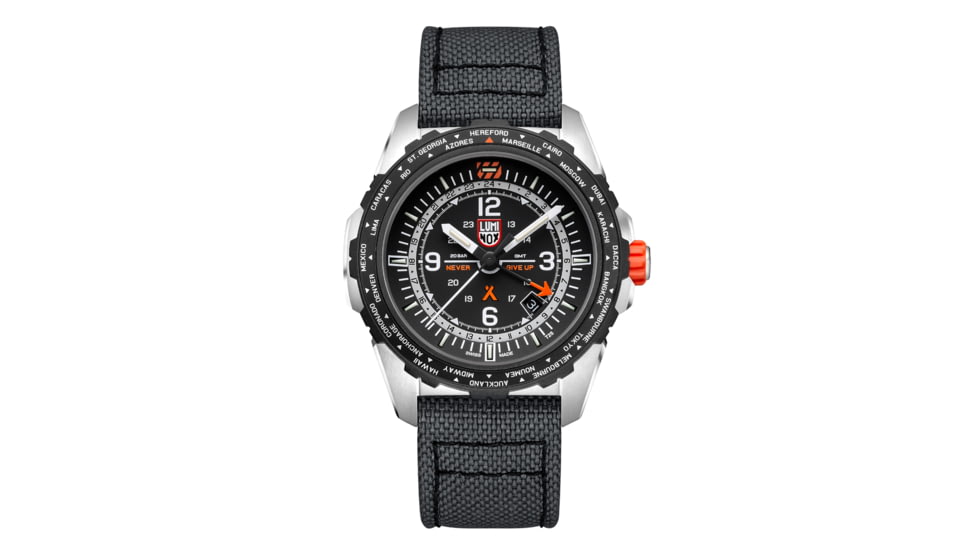 Luminox Bear Grylls Survival Air w/ Cordura Strap, Black, 45mm, XB.3761