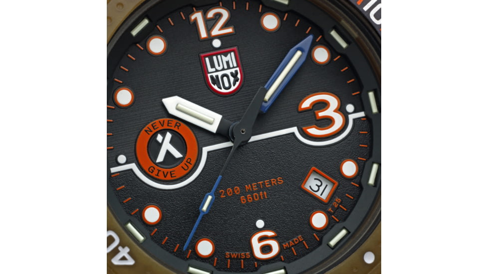 Luminox Bear Grylls Survival Rule of 3 ECO Watch, Black/Black, 42mm, XB.3721.ECO