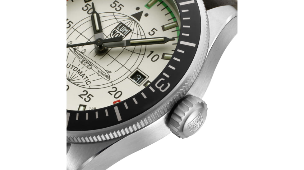 Luminox Constellation Automatic 9600 Series Watch, Beige/Brown, 42mm, XA.9607