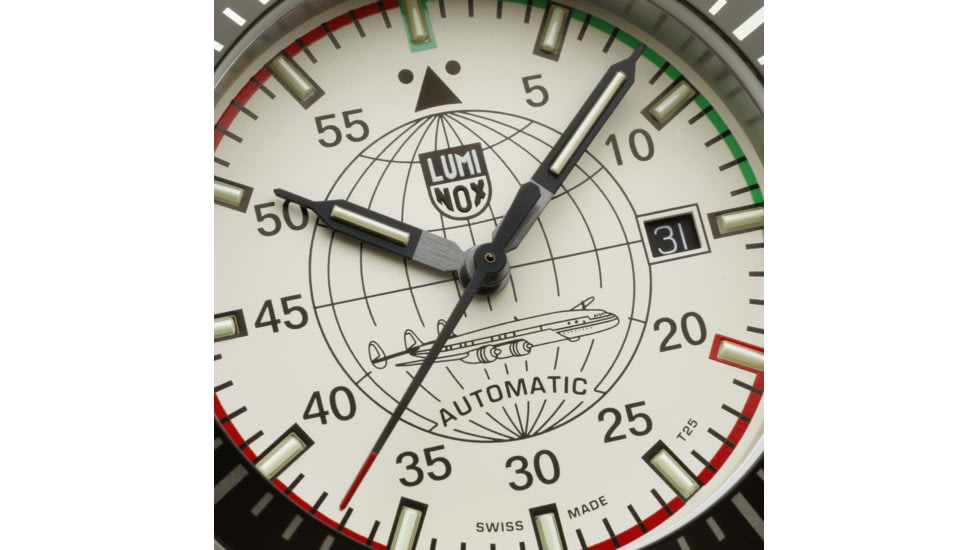 Luminox Constellation Automatic 9600 Series Watch, Beige/Brown, 42mm, XA.9607