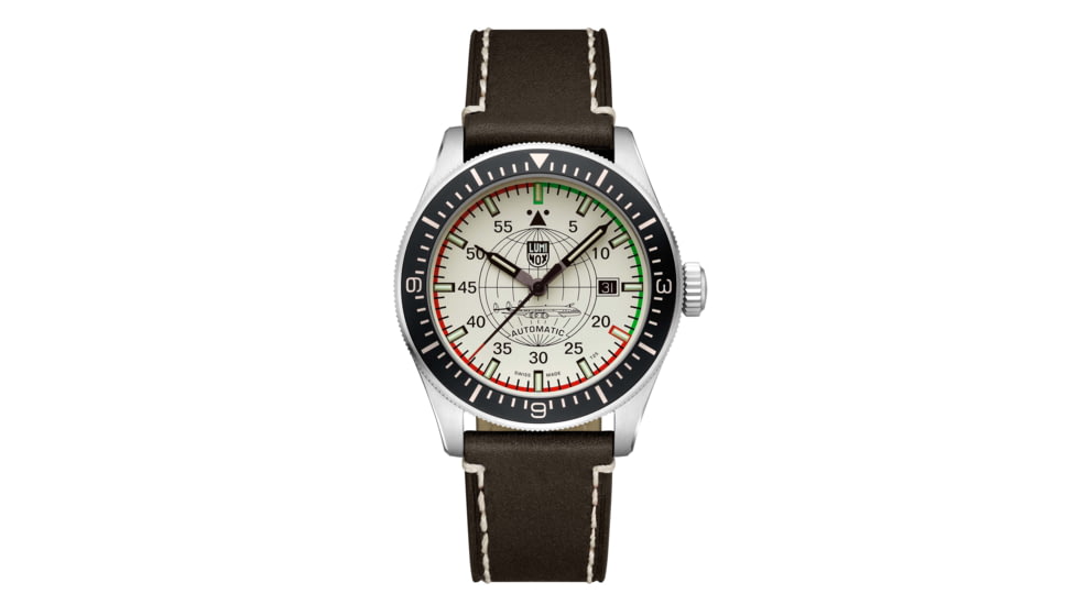 Luminox Constellation Automatic 9600 Series Watch, Beige/Brown, 42mm, XA.9607