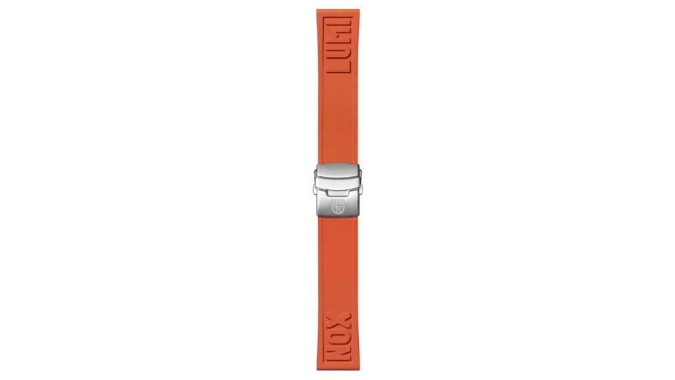 Luminox Cut-to-Fit Rubber Strap, 24 mm, FPX.2406.35Q.K 496691AE, xl-cut-to-fit-luminox-branded-strap-in-orange