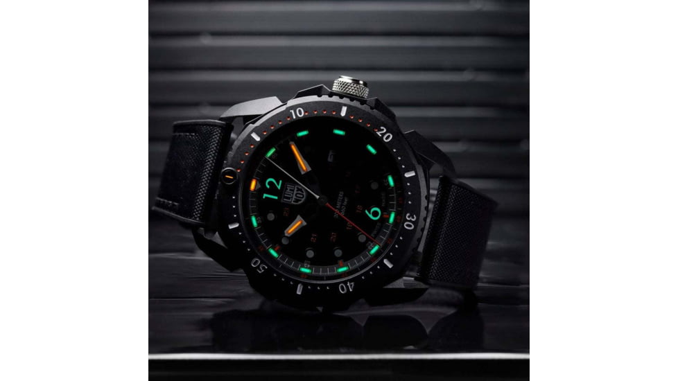 Luminox Ice-sar Arctic Outdoor Adventure Watch, Black/red - XL1052