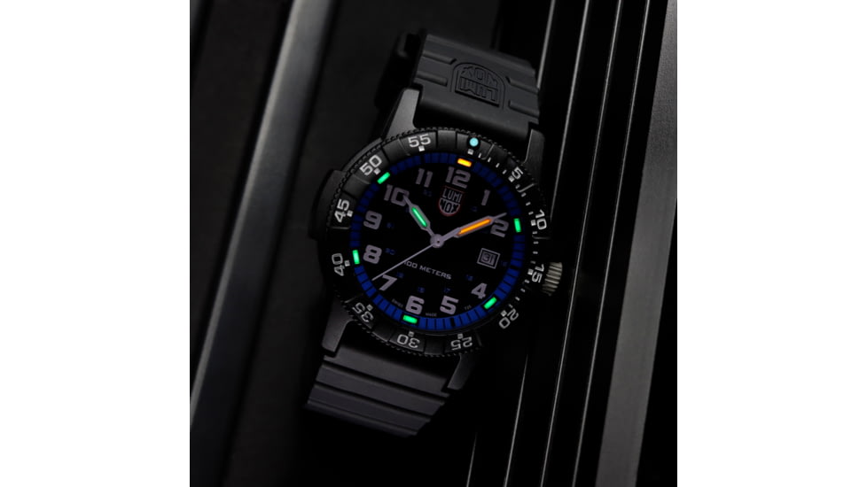 Luminox Leatherback Sea Turtle Giant Outdoor Watch, Black/blue - XS0324