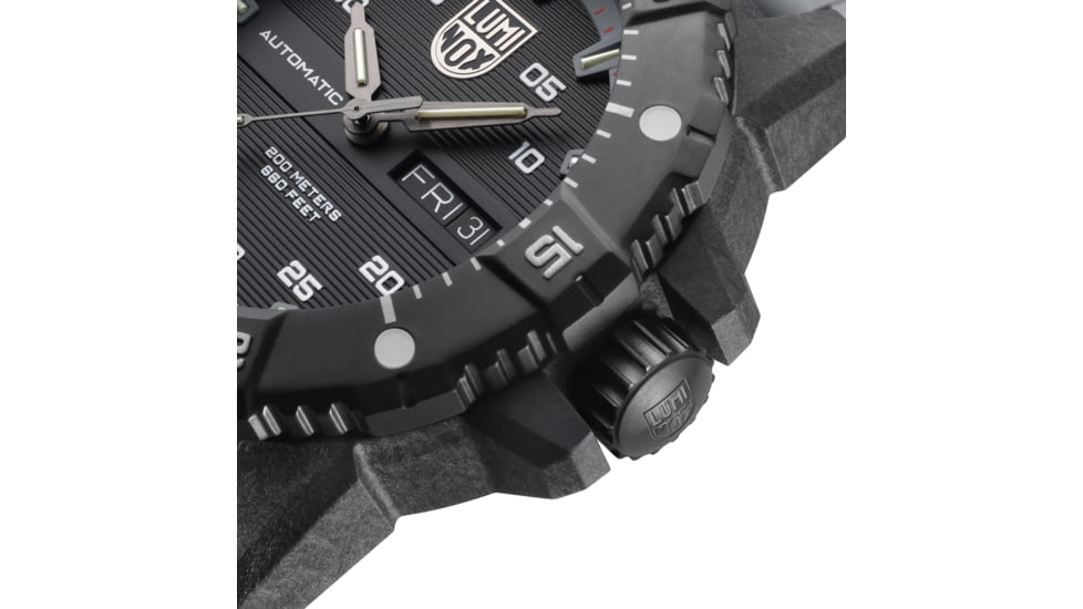 Luminox Master Carbon SEAL Automatic Watch, 45mm, Black/Grey, 45mm, XS.3862