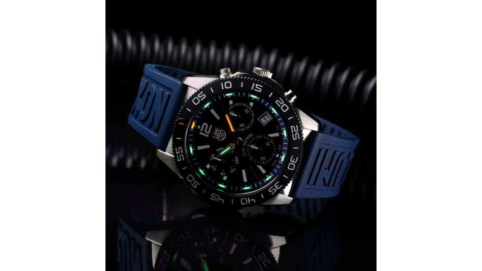 Luminox Pacific Diver Chronograph 3140 Series, Black/Blue, 44mm, XS.3143