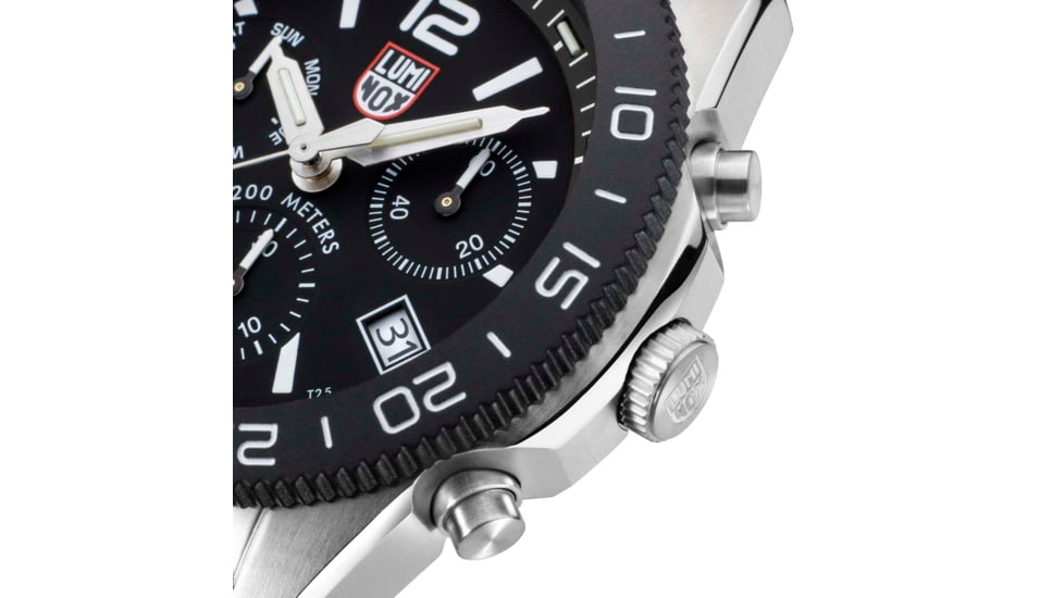Luminox Pacific Diver Chronograph 3140 Series, Black/Silver, 44mm, XS.3142
