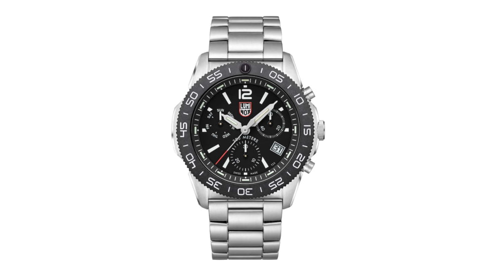 Luminox Pacific Diver Chronograph 3140 Series, Black/Silver, 44mm, XS.3142