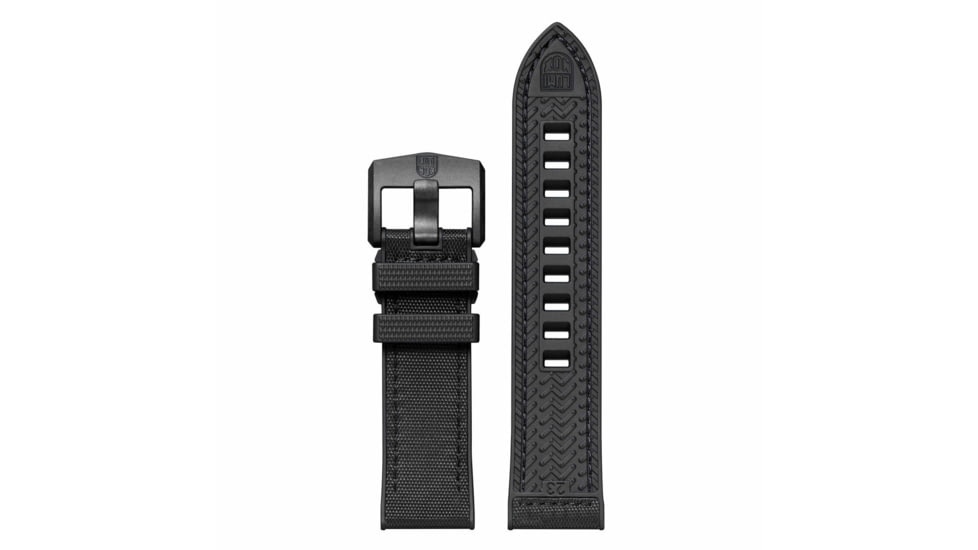Luminox Watches Rubber/Textile Strap, 23mm, Black, 8812321800215