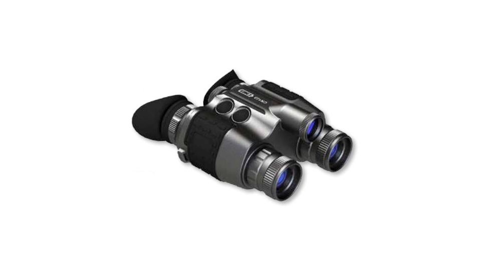 Luna Optics Gen-1 1x26 Premium Night Vision Binocular/Goggles,Black LN-PBG1M