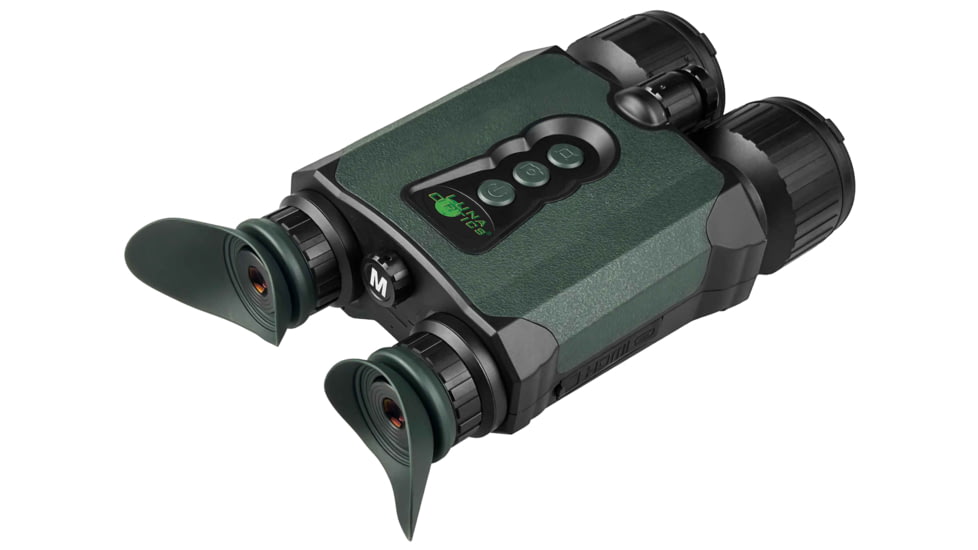 Luna Optics Quantum Elite 6-36x50mm Digital Day/Night Binocular, Integrated 1500m Laser Rangefinder, 4K Video Resolution, Black, LN-QE-B50
