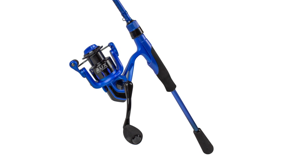 Lunkerhunt AUX Spinning Rod Combo, Blue, 7ft, SAUXCOM01