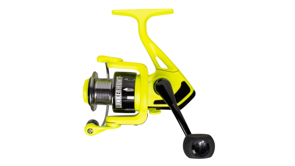 Lunkerhunt AUX Spinning Rod Combo, Yellow, 7ft, SAUXCOM02