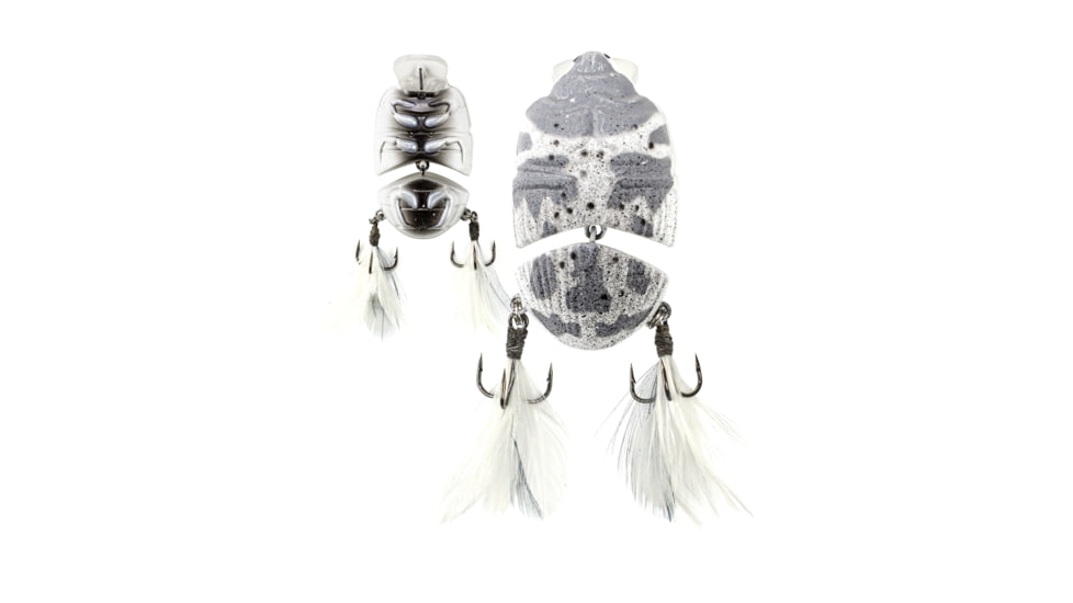 Lunkerhunt Battle Beetle Bait, Ash, 2.25in &amp; 5/8 oz, BEET05