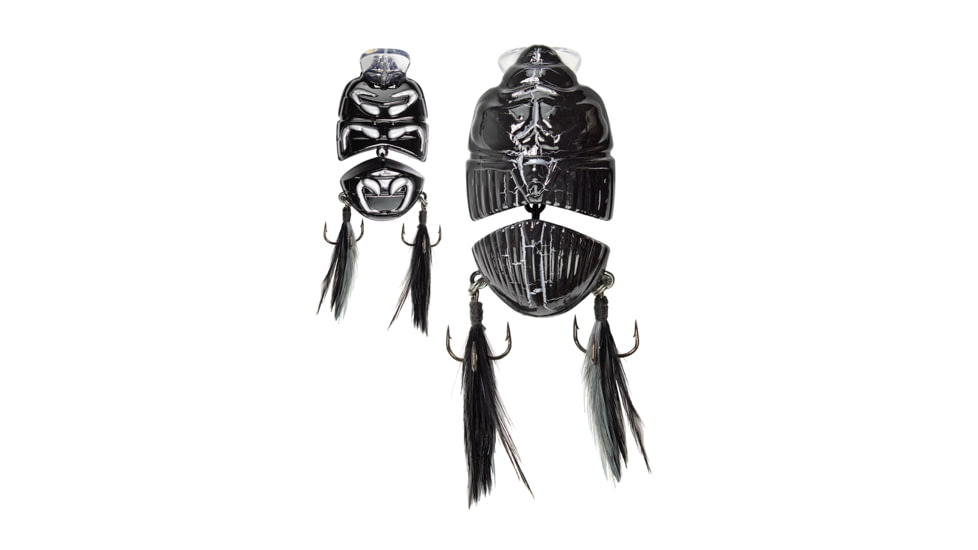 Lunkerhunt Battle Beetle Bait, Carabus, 2.25in &amp; 5/8 oz, BEET04