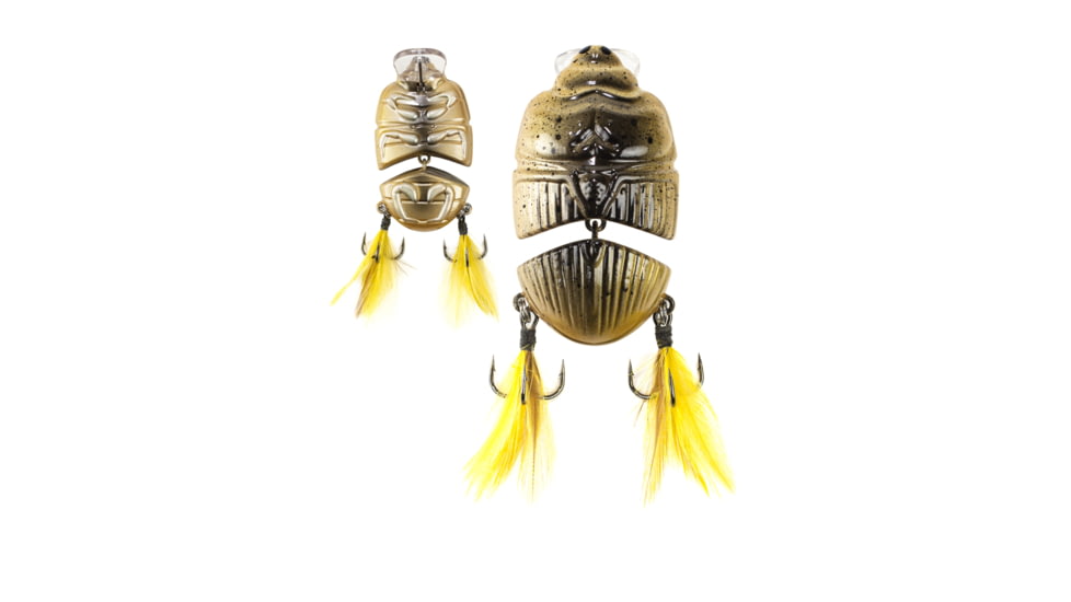 Lunkerhunt Battle Beetle Bait, Scarab, 2.25in &amp; 5/8 oz, BEET06