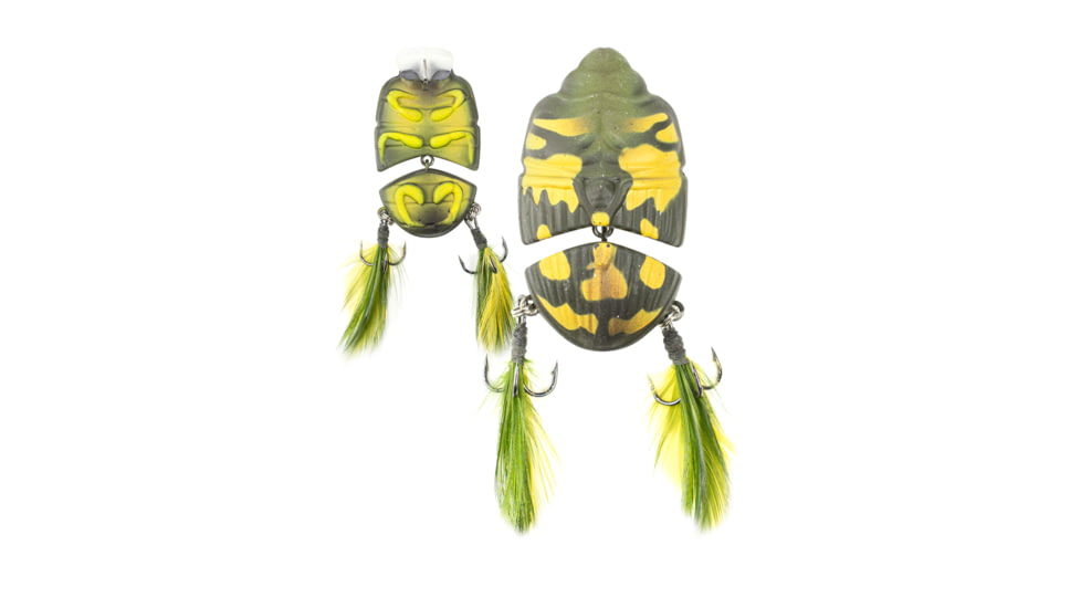 Lunkerhunt Battle Beetle Bait, Timber, 2.25in &amp; 5/8 oz, BEET03