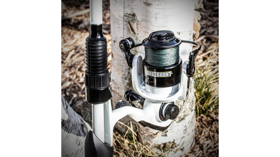 Lunkerhunt Beast Spinning Rod Combo, White, 6ft 8in, SBEACOM01