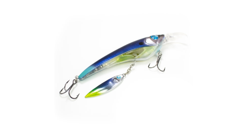 Lunkerhunt Boshi Blade Bait, Sassy, 4.3in &amp; 5/8 oz, UNSPJKB01