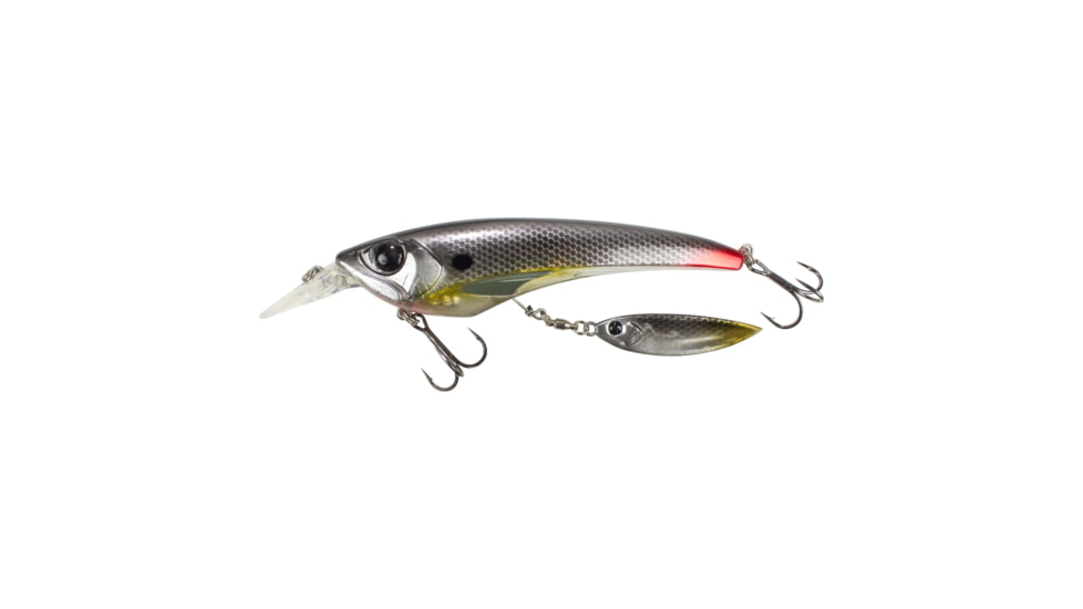 Lunkerhunt Boshi Blade Bait, Silver Side, 4.3in &amp; 5/8 oz, UNSPJKB02