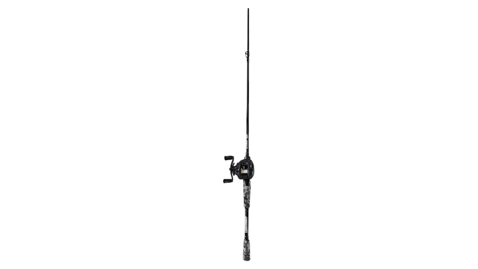 Lunkerhunt Combat Baitcaster Rod Combo, Camo Grey - Left, 7ft, BCCOMCOM02