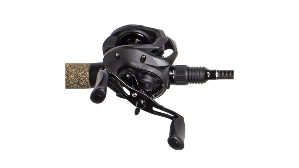 Lunkerhunt F-117 Baitcaster Rod Combo, Right handed, Black, 7ft, BCCOMF11701