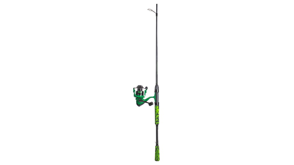 Lunkerhunt Hunter Spinning Rod Combo, Dark green camo, 6ft 8in, SHNTCOM01