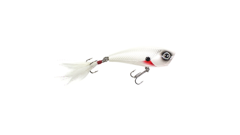 Lunkerhunt Impact Crush Bait, Bone, 2.5in &amp; 1/3 oz, IMPOP07