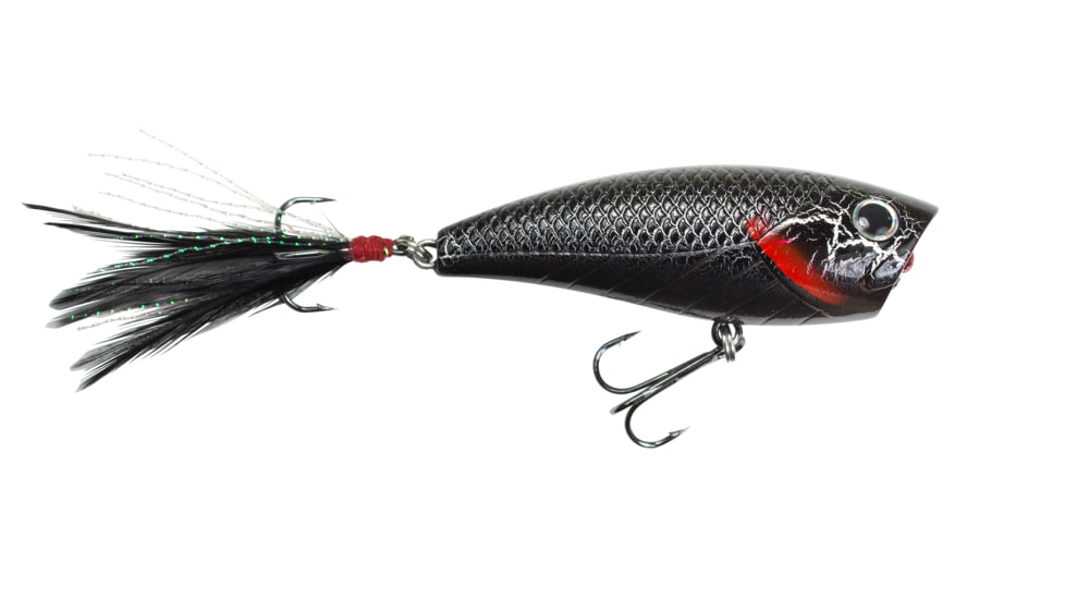 Lunkerhunt Impact Crush Bait, Charcoal, 2.5in &amp; 1/3 oz, IMPOP06