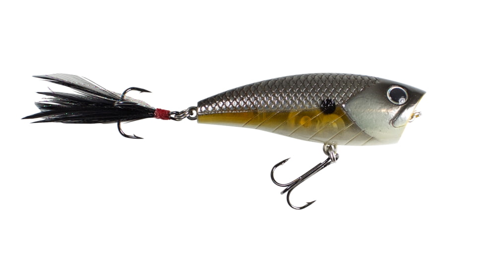 Lunkerhunt Impact Crush Bait, Silver Side, 2.5in &amp; 1/3 oz, IMPOP02