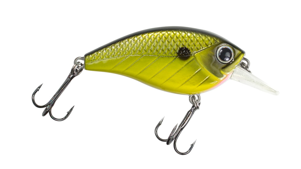 Lunkerhunt Impact Jolt 2.5F Bait, Shock Yellow, 2.25in &amp; 1/3 oz, IMFSQ03