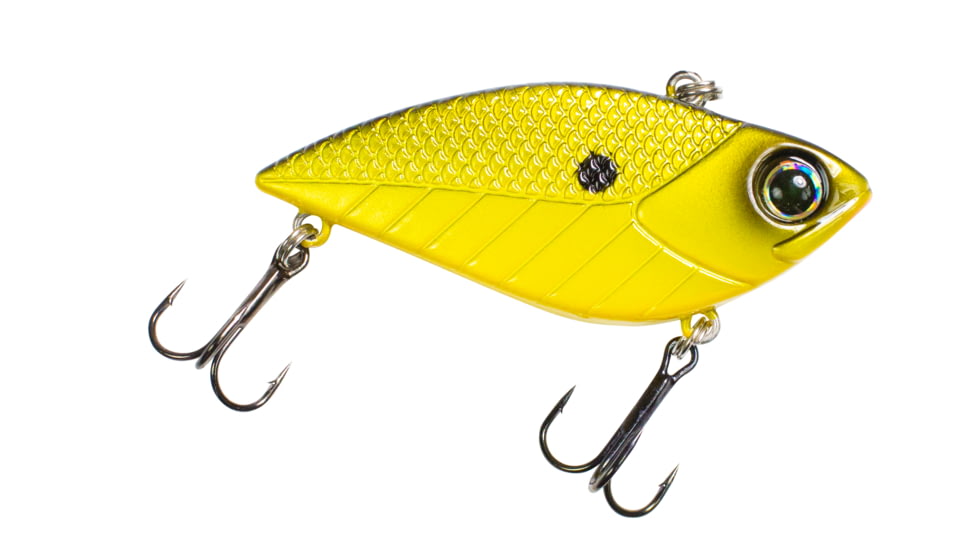 Lunkerhunt Impact Reactor Bait, Shock Yellow, 2.5in &amp; 1/2 oz, IMRLLC03