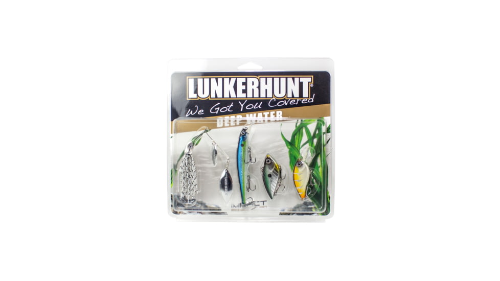 Lunkerhunt Impact Series Deep Water Combo, Assortment, IDCW01