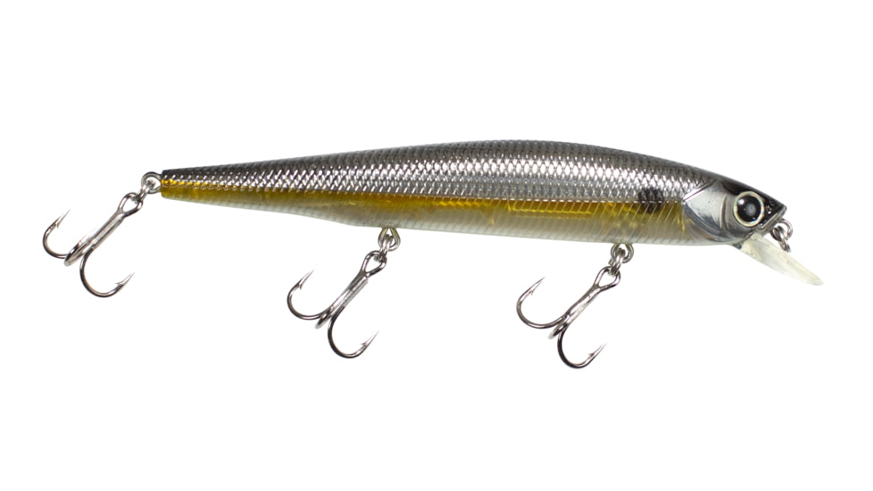 Lunkerhunt Impact Slash 6S Bait, Silver Side, 4.3in &amp; 1/2 oz, IMPSL6S02