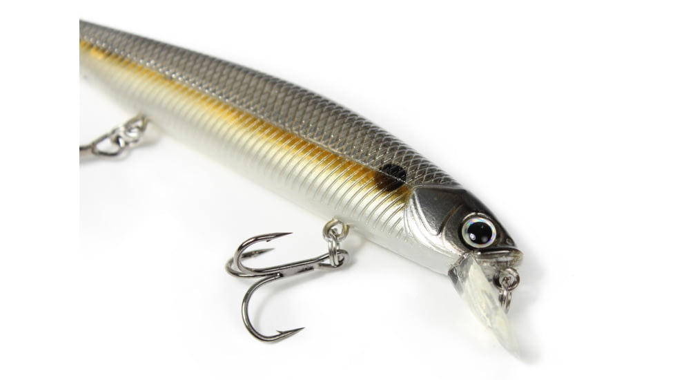 Lunkerhunt Impact Slash 6S Bait, Silver Side, 4.3in &amp; 1/2 oz, IMPSL6S02