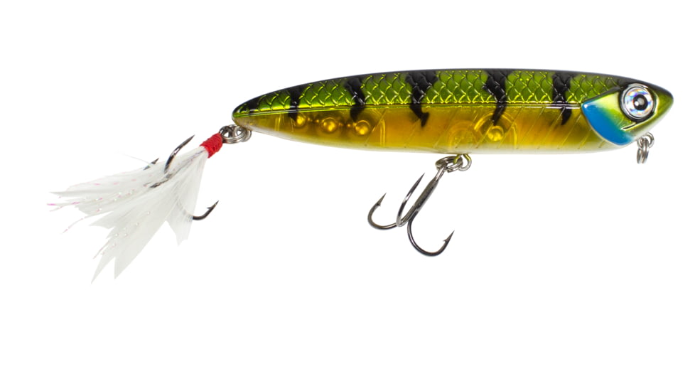 Lunkerhunt Impact Walker Bait, Green Back, 4in &amp; 1/2 oz, IMWLK04