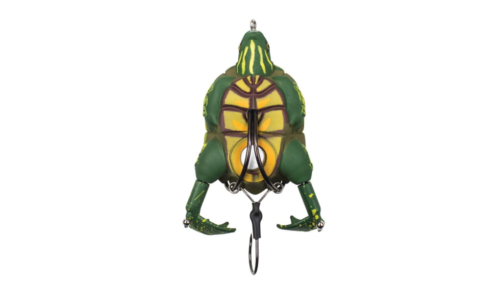 Lunkerhunt Prop Turtle Bait, Swamp, 3.5in &amp; 3/4 oz, TURTLE04