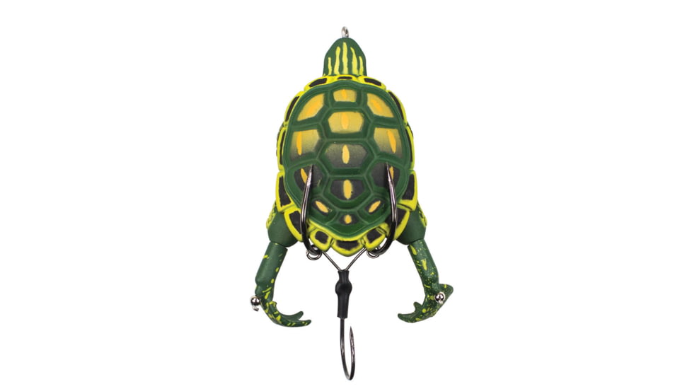 Lunkerhunt Prop Turtle Bait, Swamp, 3.5in &amp; 3/4 oz, TURTLE04