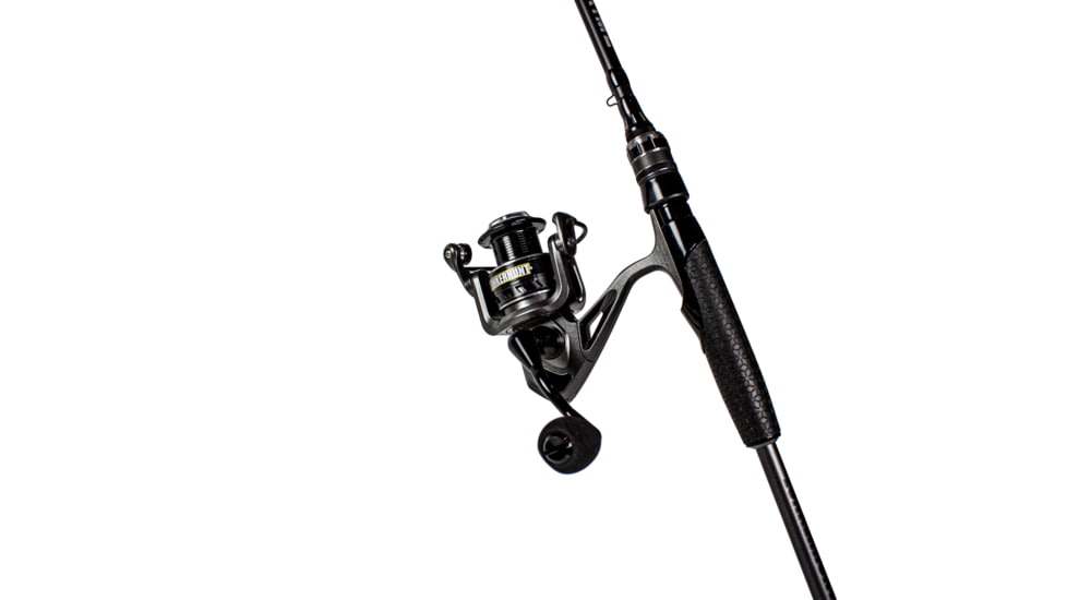 Lunkerhunt S7 Prime Spinning Rod Combo, Black, 7ft, S7PRICOM01