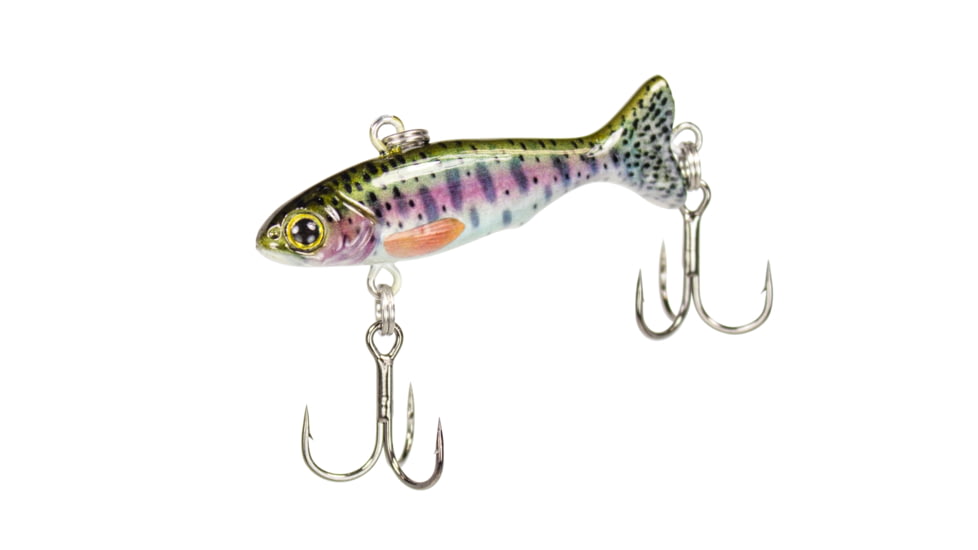 Lunkerhunt True Bait, Rainbow, 1.75in &amp; 3/4 oz, TRUE12