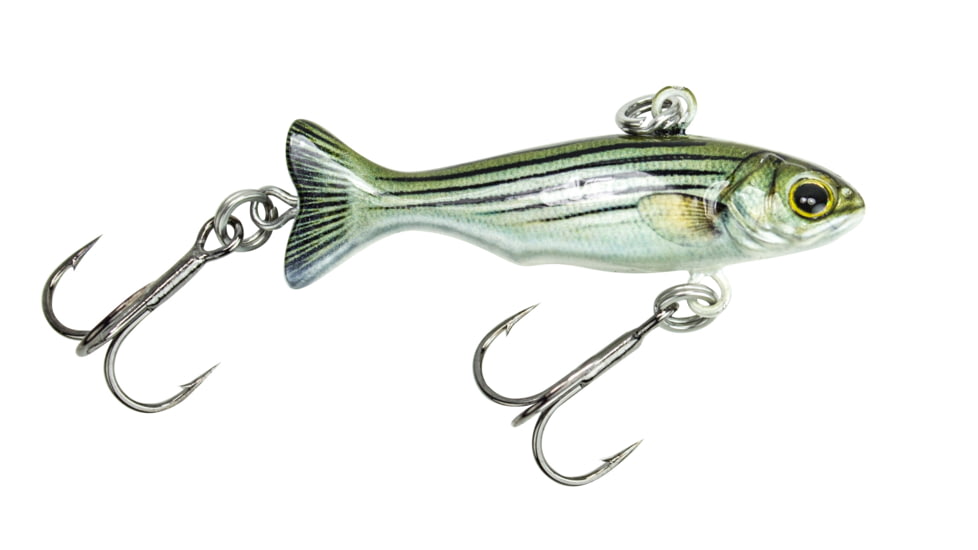 Lunkerhunt True Bait, White Bass, 1.75in &amp; 3/4 oz, TRUE13