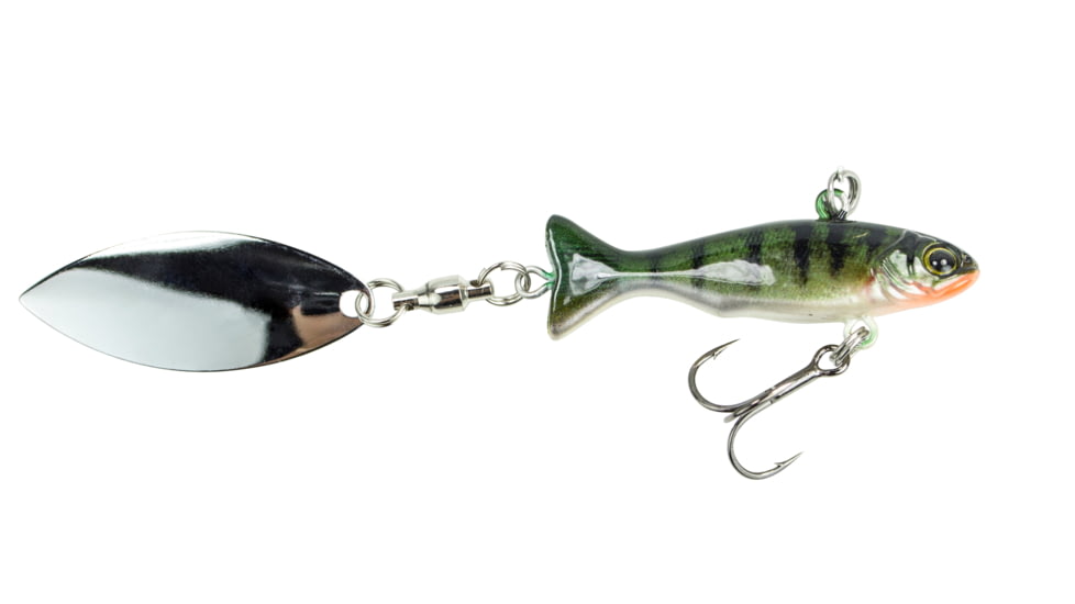 Lunkerhunt True Spin Bait, Perch, 1.75in &amp; 3/16 oz, TRSP07