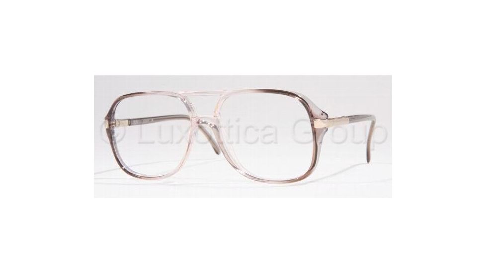 Luxottica Eyeglass Frames LU3514U K109-5820 - Brown On Transparent 