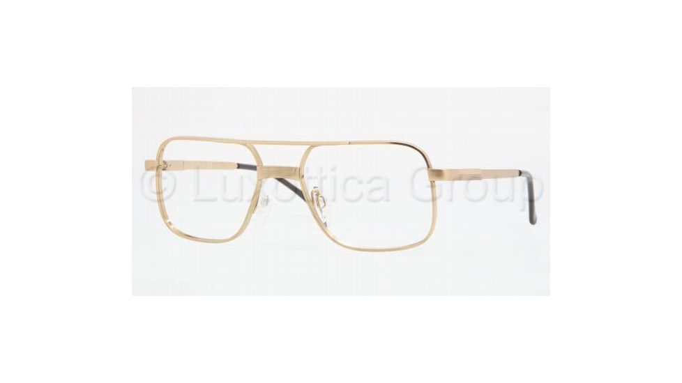 Luxottica LU 1154T Eyeglasses Styles, Gold Frame w/Non-Rx 54 mm Diameter Lenses, 00GP-5418