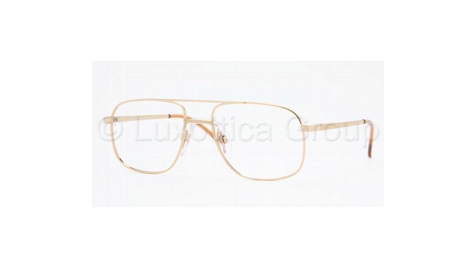 Luxottica LU 1222T Eyeglasses Styles, 00GP Gold Frame w/Non-Rx 54 mm Diameter Lenses, 00GP-5417