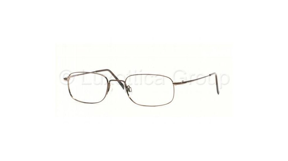 Luxottica LU 6502 Eyeglasses Styles Brown Frame w/Non-Rx 51 mm Diameter Lenses, 3004-5119, Luxottica LU 6502 Eyeglasses Styles Brown Frame w/Non-Rx 51 mm Diameter Lenses