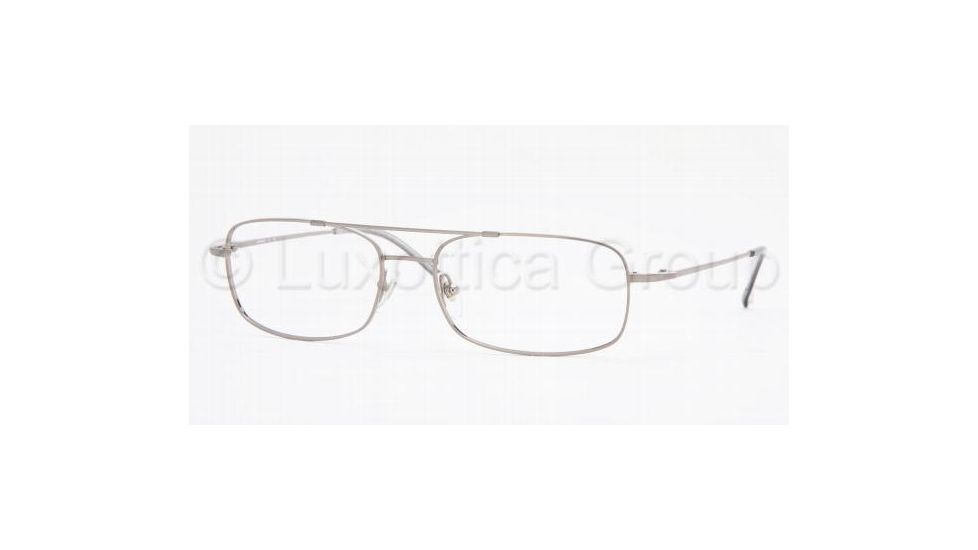 Luxottica LU 6548 Eyeglasses Styles Gunmetal Frame w/Non-Rx 54 mm Diameter Lenses, 3060-5417