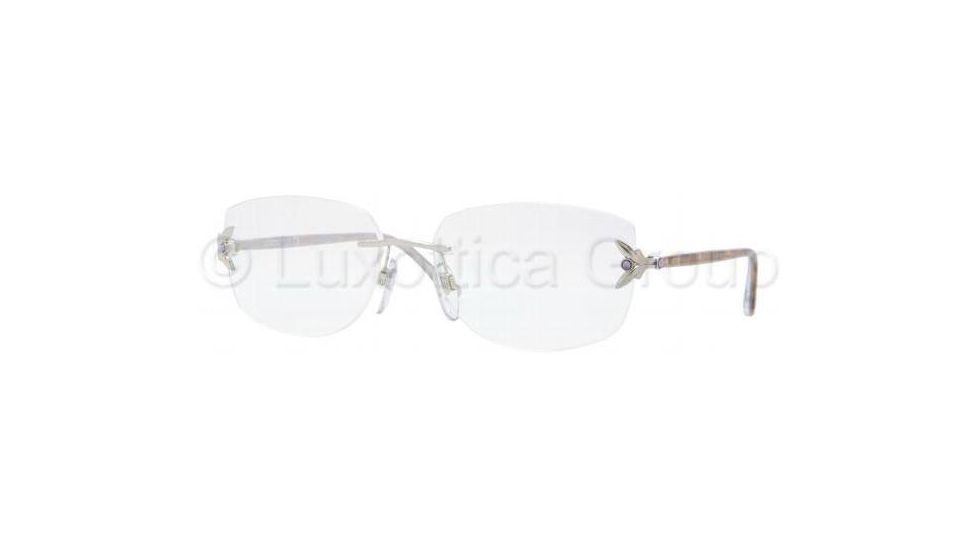 Luxottica LU2297B Eyeglass Frames F241-5617 - Shiny Palladium Frame
